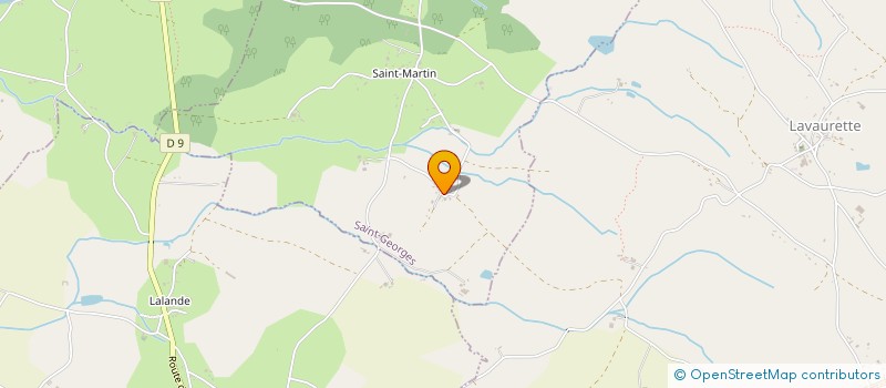 localisation de l'entreprise MADAME MARCELLE LACOSTE  SAINT-GEORGES