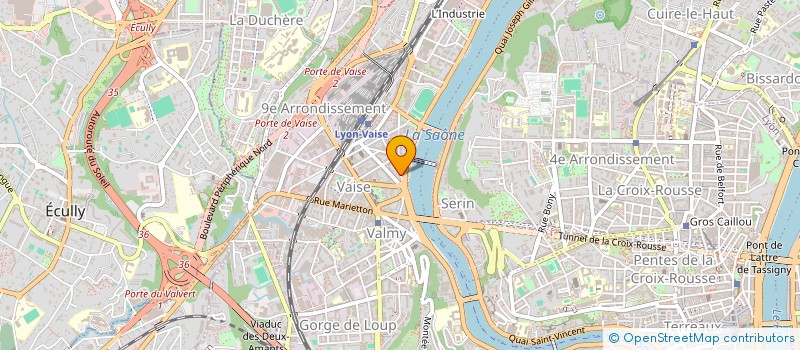 localisation de l'entreprise MADAME MARCELLE LAGOUTTE à LYON