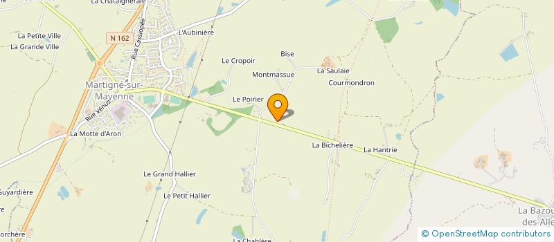 localisation de l'entreprise MADAME MARCELLE LAMBERT à MARTIGNE-SUR-MAYENNE