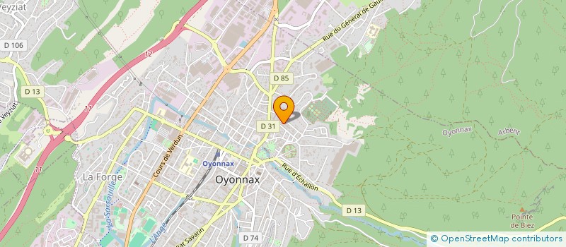 localisation de l'entreprise MADAME MARCELLE LANDRY à OYONNAX