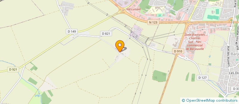 localisation de l'entreprise MADAME MARCELLE LE LEONNEC à FONTENAY-SUR-EURE