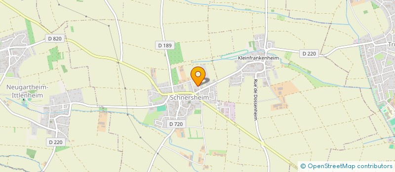 localisation de l'entreprise MADAME MARCELLE LEJEUNE  SCHNERSHEIM