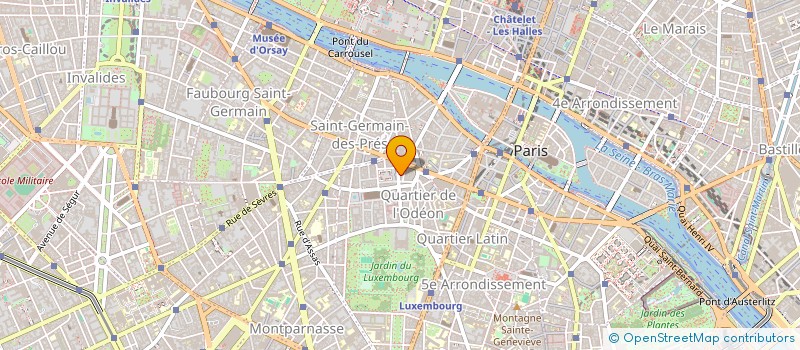 localisation de l'entreprise MADAME MARCELLE LELOUP CASSOU  PARIS