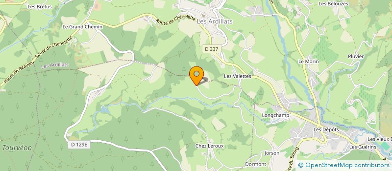 localisation de l'entreprise MADAME MARCELLE LEPY  VERNAY