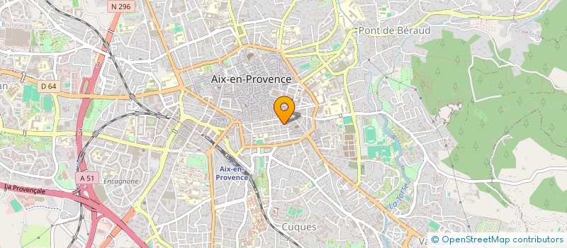 localisation de l'entreprise MADAME MARCELLE LEYRE à AIX-EN-PROVENCE