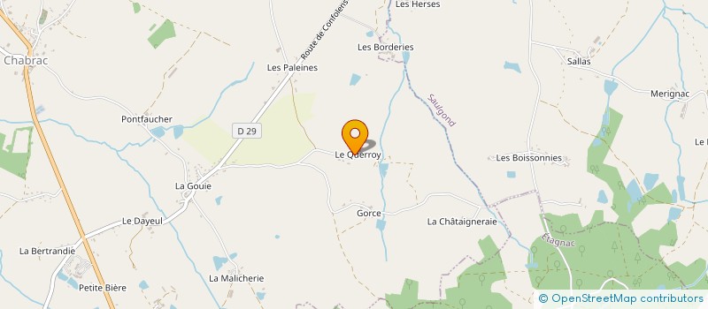 localisation de l'entreprise MADAME MARCELLE LOGEAIS  CHABRAC