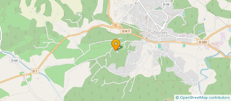 localisation de l'entreprise MADAME MARCELLE MAGNANI à BRIGNOLES