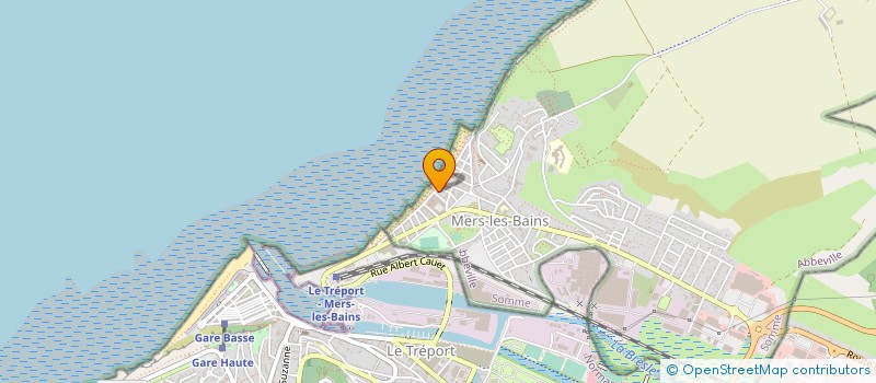 localisation de l'entreprise MADAME MARCELLE MAGNIER  MERS-LES-BAINS