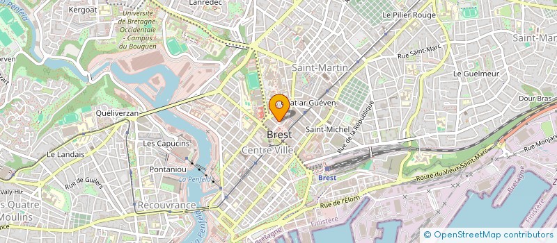 localisation de l'entreprise MADAME MARCELLE MALLEJAC  BREST