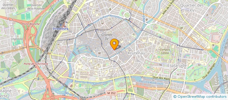 localisation de l'entreprise MADAME MARCELLE MANSCHING  STRASBOURG