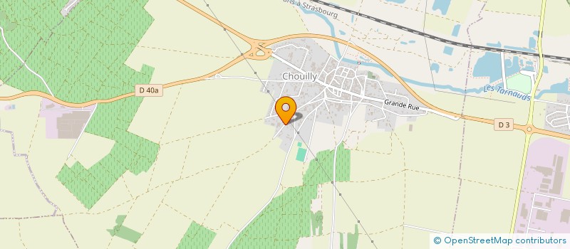 localisation de l'entreprise MADAME MARCELLE MARCELLIER  CHOUILLY