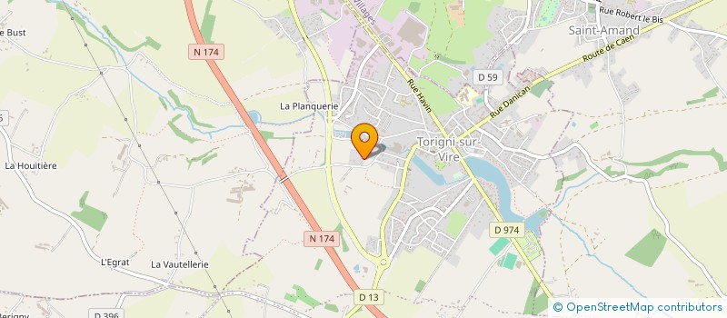 localisation de l'entreprise MADAME MARCELLE MENANT à TORIGNY-LES-VILLES