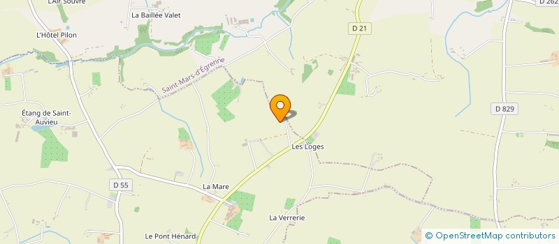 localisation de l'entreprise MADAME MARCELLE MOREL à SAINT-FRAIMBAULT