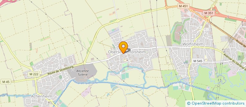 localisation de l'entreprise MADAME MARCELLE MOST  OBERSCHAEFFOLSHEIM