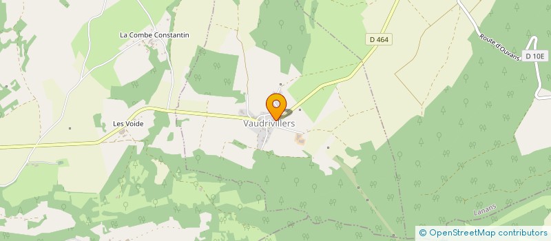 localisation de l'entreprise MADAME MARCELLE PERRETTE à VAUDRIVILLERS