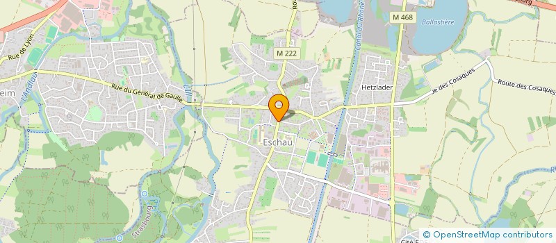 localisation de l'entreprise MADAME MARCELLE PIGNON  ESCHAU