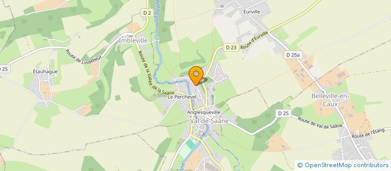 localisation de l'entreprise MADAME MARCELLE POULAIN  IMBLEVILLE