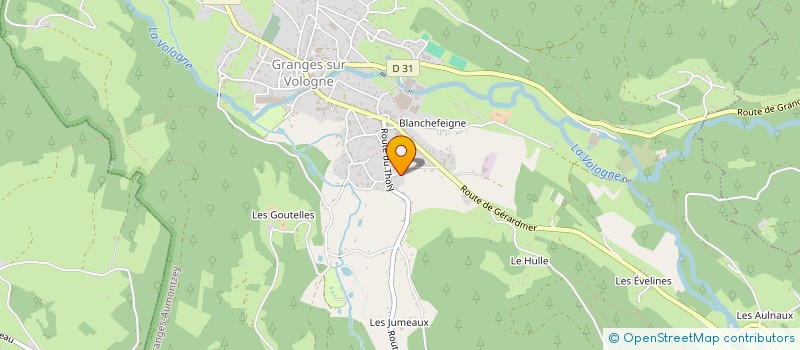 localisation de l'entreprise MADAME MARCELLE REMY à GRANGES-AUMONTZEY