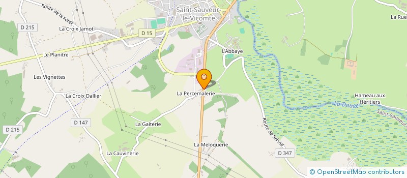 localisation de l'entreprise MADAME MARCELLE RENARD à SAINT-SAUVEUR-LE-VICOMTE