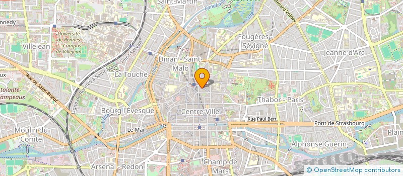 localisation de l'entreprise MADAME MARCELLE RENOUARD  RENNES