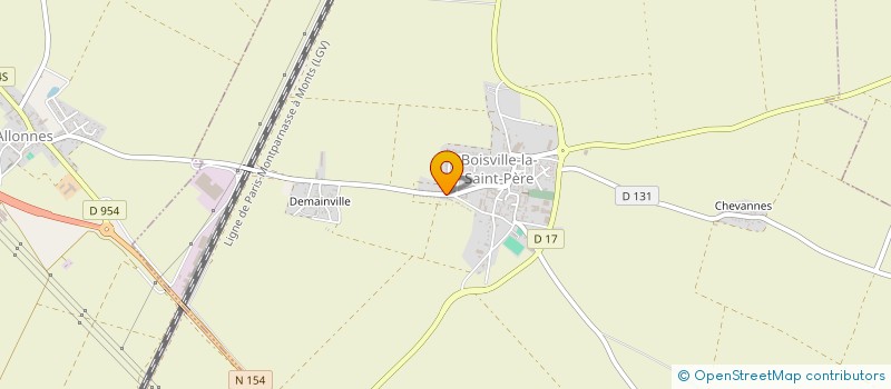 localisation de l'entreprise MADAME MARCELLE RIVA à BOISVILLE-LA-SAINT-PERE