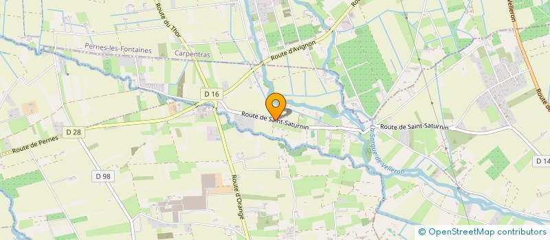 localisation de l'entreprise MADAME MARCELLE SABON  VELLERON