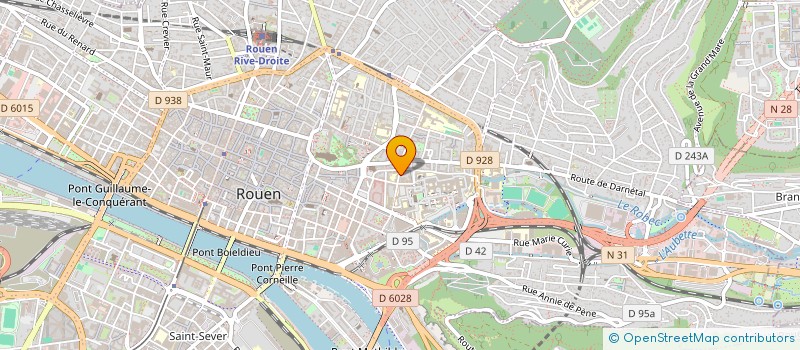 localisation de l'entreprise MADAME MARCELLE SIEURIN  ROUEN