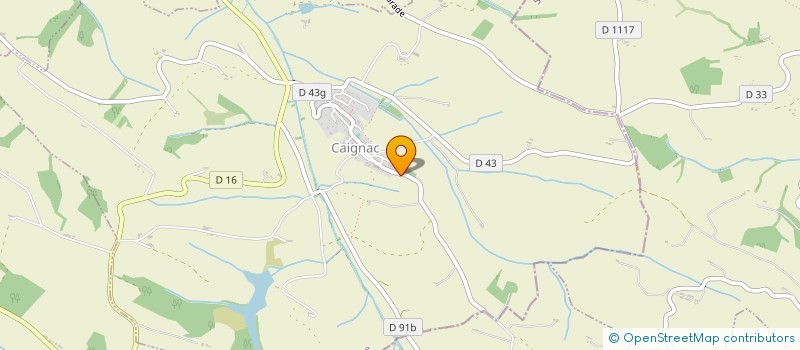 localisation de l'entreprise MADAME MARCELLE STEEL  CAIGNAC