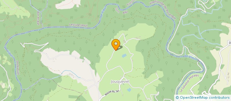 localisation de l'entreprise MADAME MARCELLE VALERY  JOUQUEVIEL