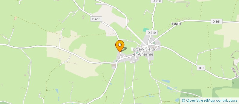 localisation de l'entreprise MADAME MARCELLE VELOT à TORCE-VIVIERS-EN-CHARNIE