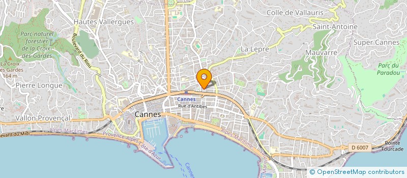 localisation de l'entreprise MADAME MARCELLE ZEROUG à CANNES