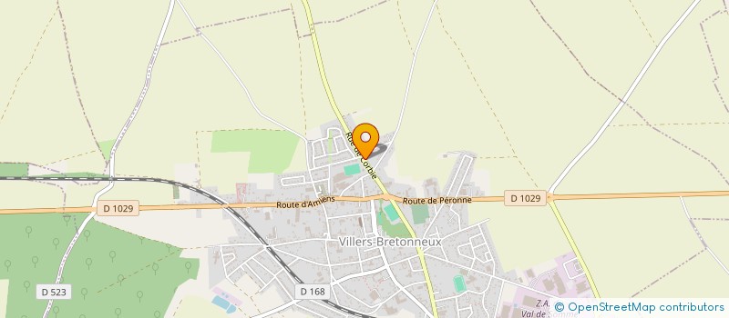 localisation de l'entreprise MADAME MARCELLINE BOUSSEMART  MERICOURT-L ABBE