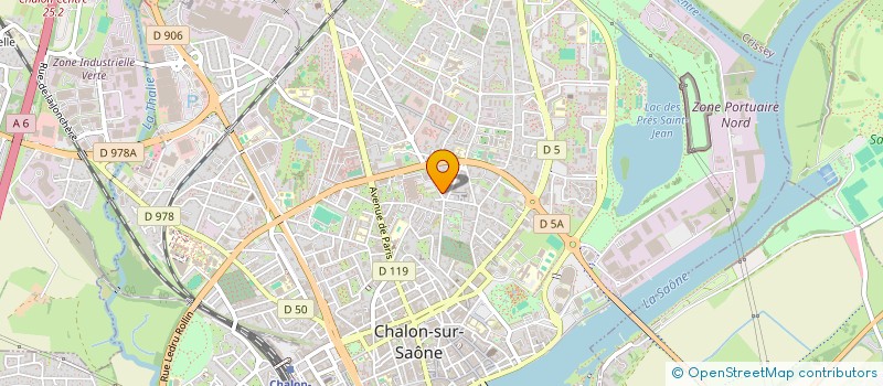 localisation de l'entreprise MADAME MARCELLINE FOURCAULT  CHALON-SUR-SAONE