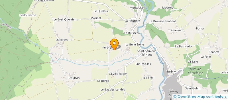 localisation de l'entreprise MADAME MARCELLINE HOUEE  LA PRENESSAYE