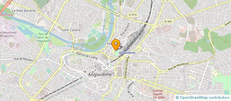 localisation de l'entreprise MADAME MARCELLINE LAURE EYENGA à ANGOULEME