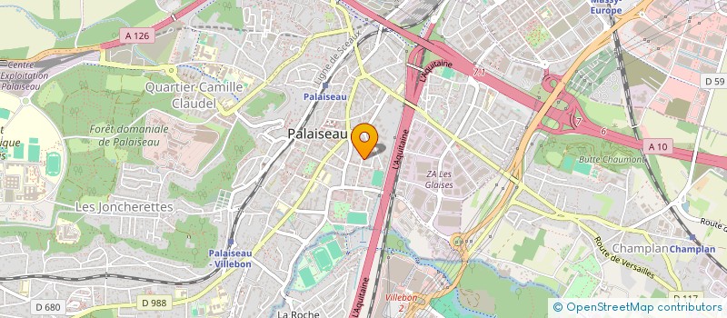 localisation de l'entreprise MADAME MARCIA CARVALHO LOUREIRO à PALAISEAU