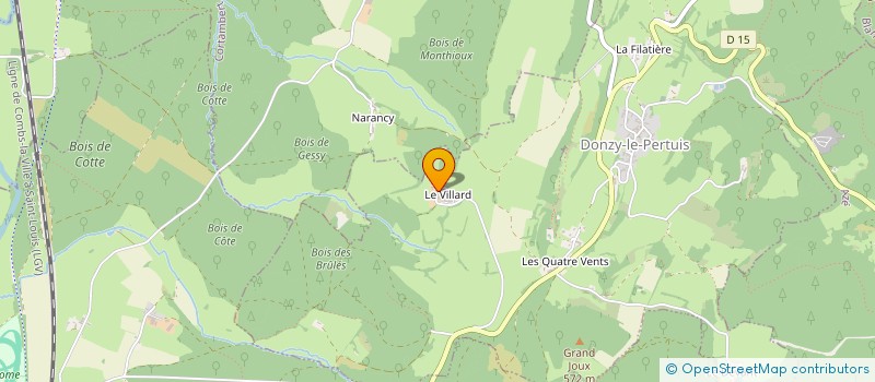 localisation de l'entreprise MADAME MARCIA CHAROLOTTE HADJIMARKOS  FLAGY