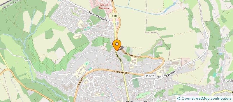 localisation de l'entreprise MADAME MARCIA DIAS DINIS  MONT-SAINT-PERE