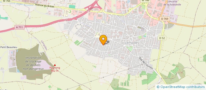 localisation de l'entreprise MADAME MARCIA FONSECA  LEMPDES