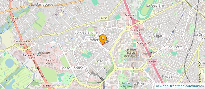 localisation de l'entreprise MADAME MARCIA GALLINARO à TOULOUSE