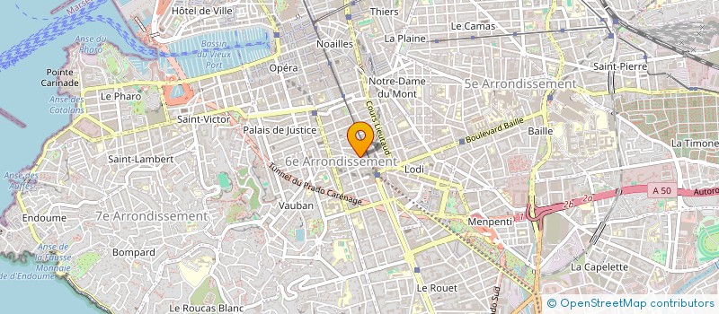 localisation de l'entreprise MADAME MARCIA GIVORD à MARSEILLE