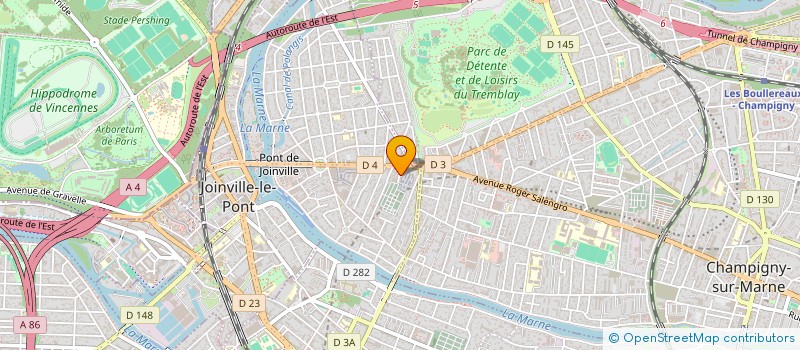 localisation de l'entreprise MADAME MARCIA MPASSI  JOINVILLE-LE-PONT