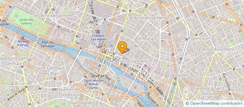 localisation de l'entreprise MADAME MARCOS GOMES DA SILVA  PARIS