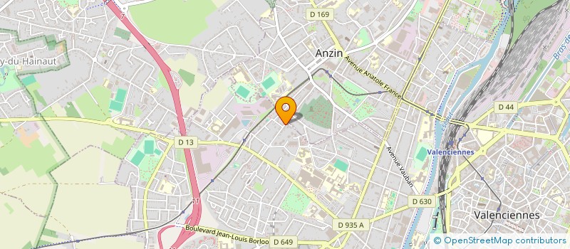 localisation de l'entreprise MADAME MARCUS DROY  VALENCIENNES