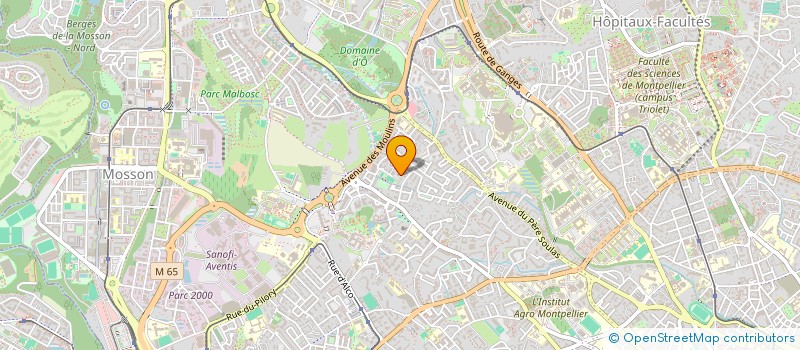 localisation de l'entreprise MADAME MARDAIA JARRIGE à MONTPELLIER
