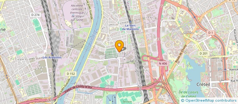 localisation de l'entreprise MADAME MARDJAN PEKZADYAN à ALFORTVILLE