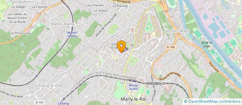 localisation de l'entreprise MADAME MAREINE HERRO  MARLY-LE-ROI