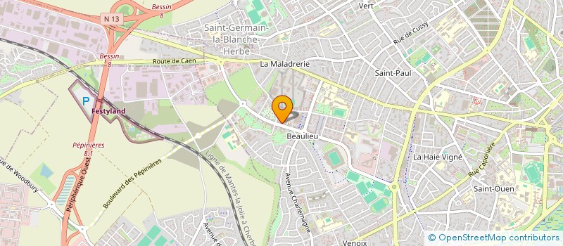 localisation de l'entreprise MADAME MAREME DIONGUE à CAEN