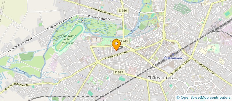 localisation de l'entreprise MADAME MAREME NIASS à CHATEAUROUX