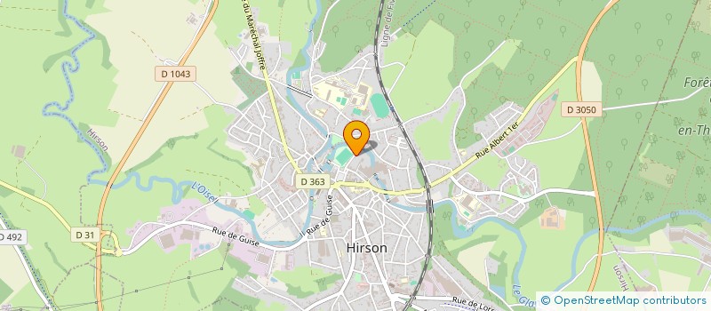 localisation de l'entreprise MADAME MAREN WELLING  HIRSON